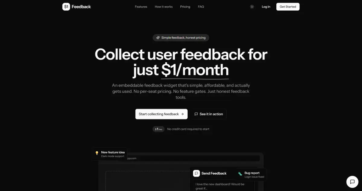 OneDollarFeedback screenshot 4