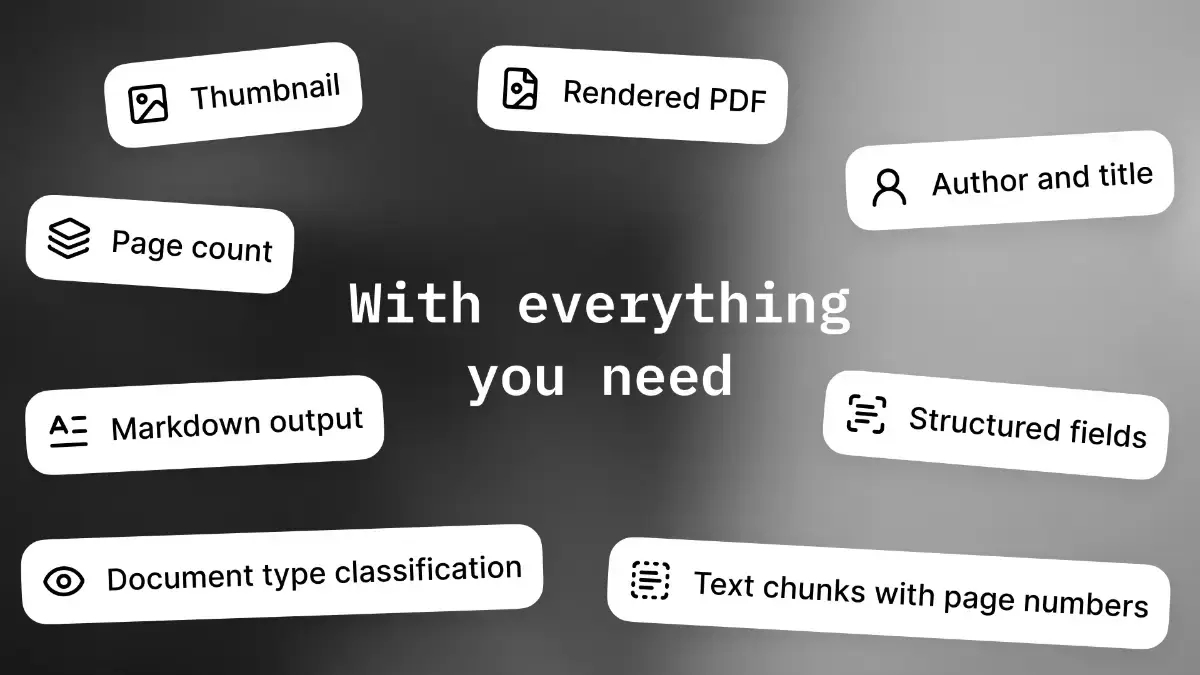PDF to JSON API screenshot 4