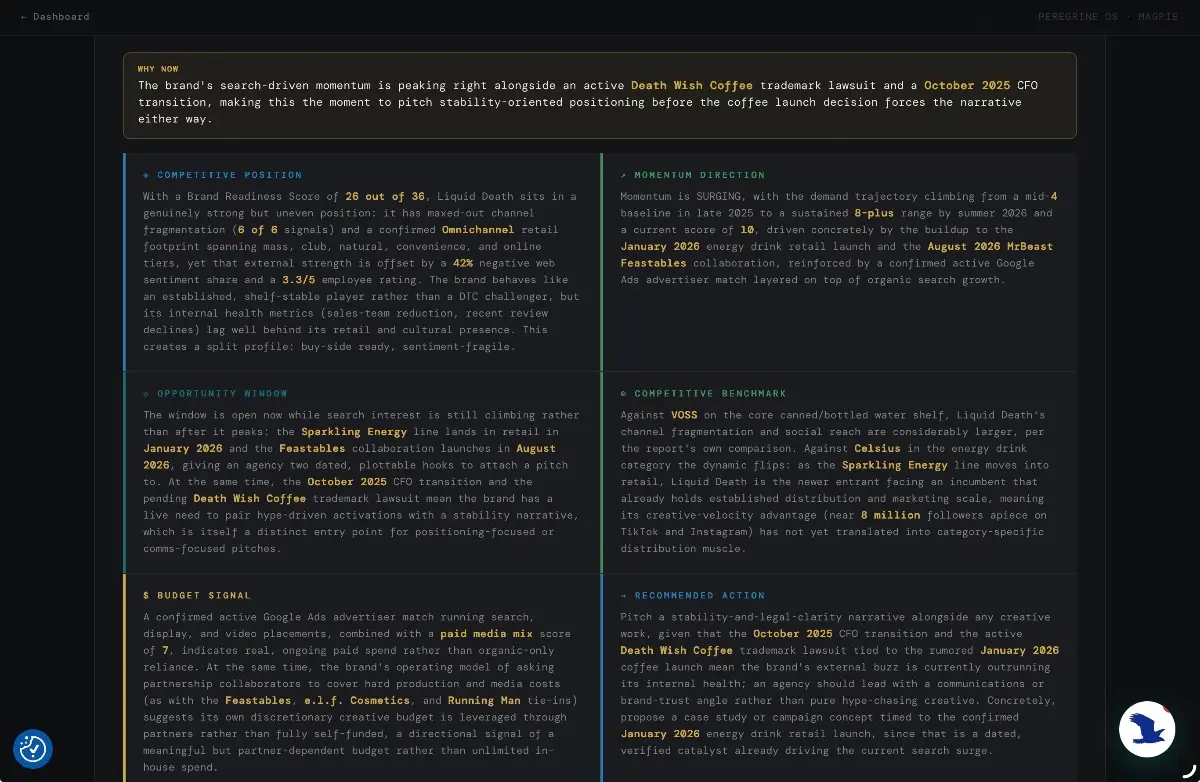 Peregrine OS screenshot 4