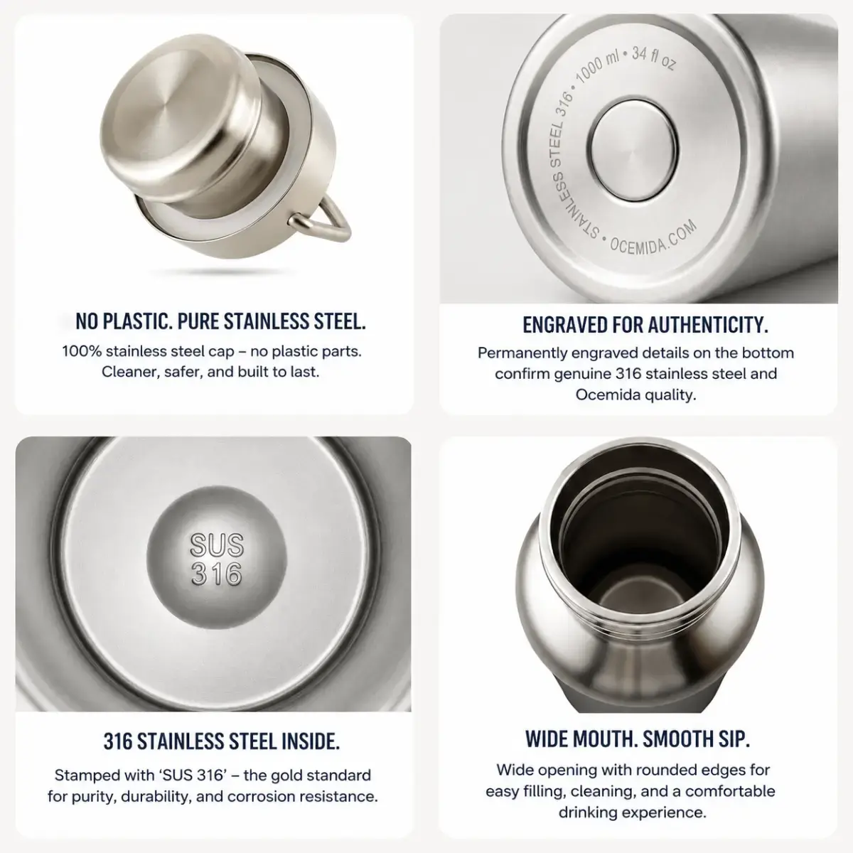 Plastic-free water bottle screenshot 3