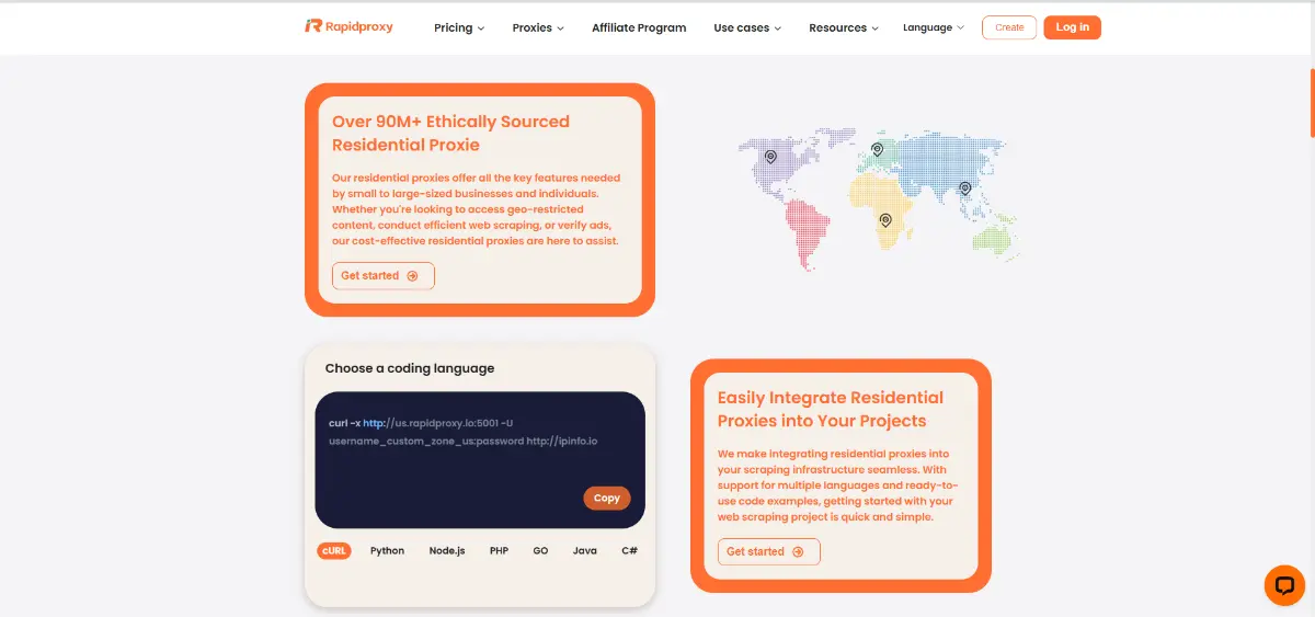 Rapidproxy screenshot 2