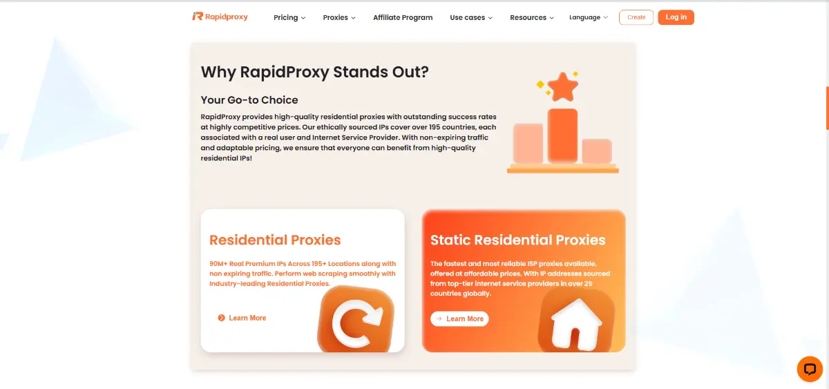 Rapidproxy screenshot 3