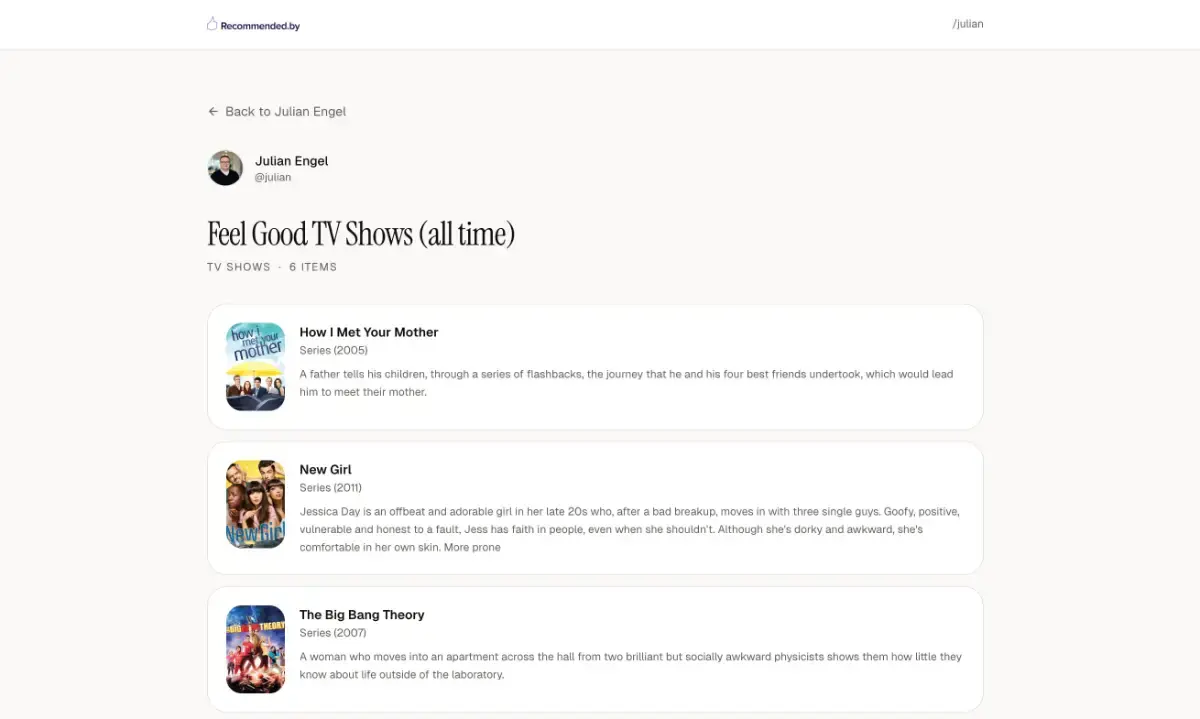 recommendedby screenshot 2