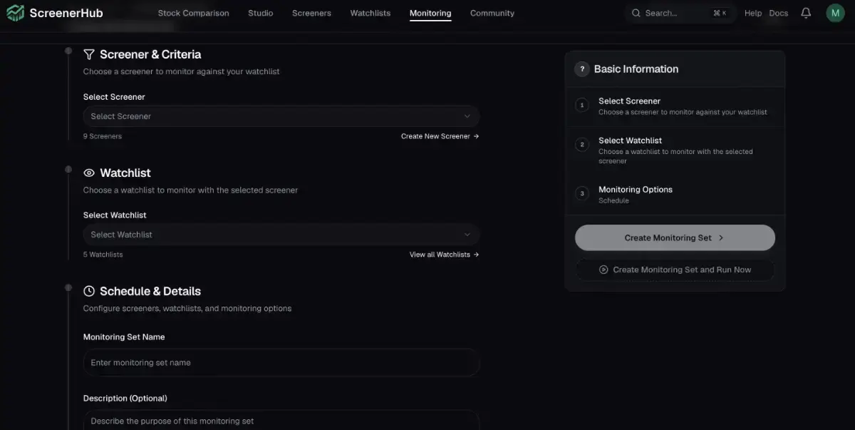 ScreenerHub screenshot 2