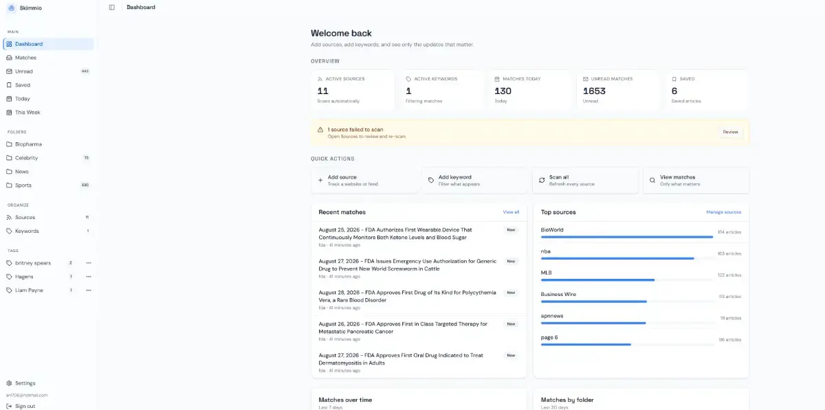 Skimmio screenshot 2