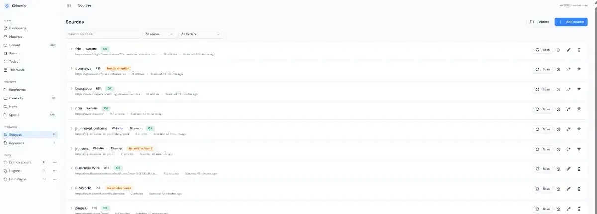 Skimmio screenshot 3