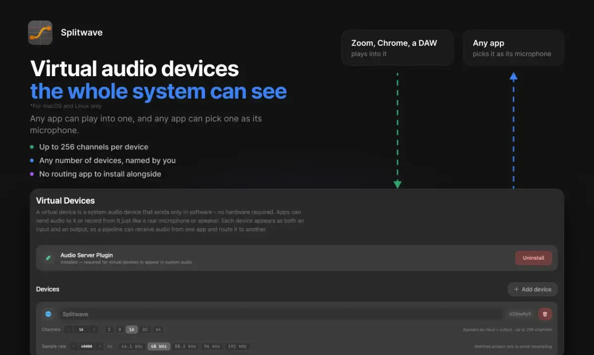 Splitwave screenshot 2