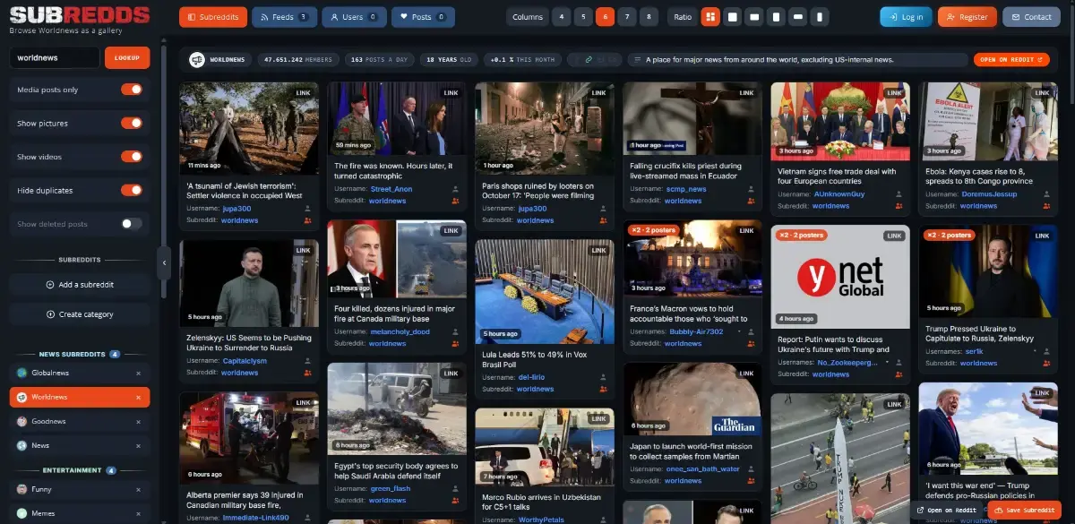 SubRedds screenshot 3