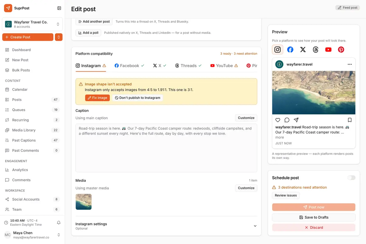 SuprPost screenshot 3