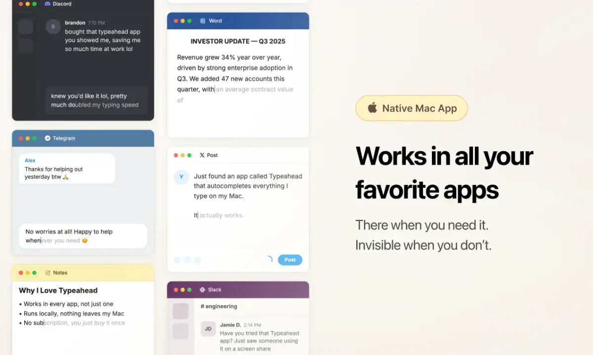 Typeahead screenshot 3