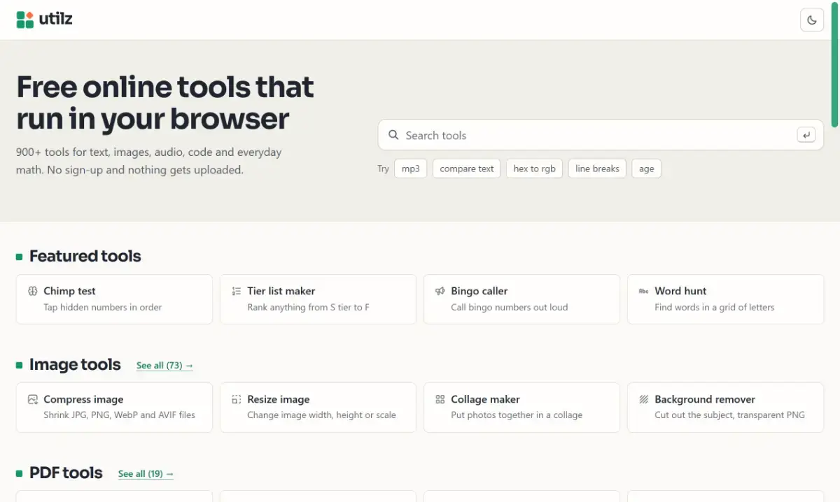 utilz screenshot 2