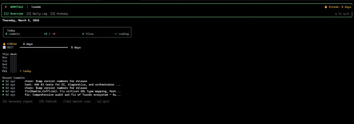 Worktale screenshot 2