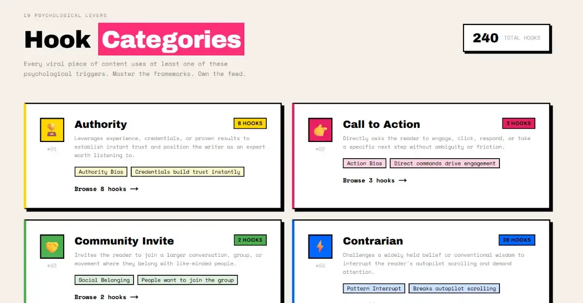 Writing Hooks screenshot 2