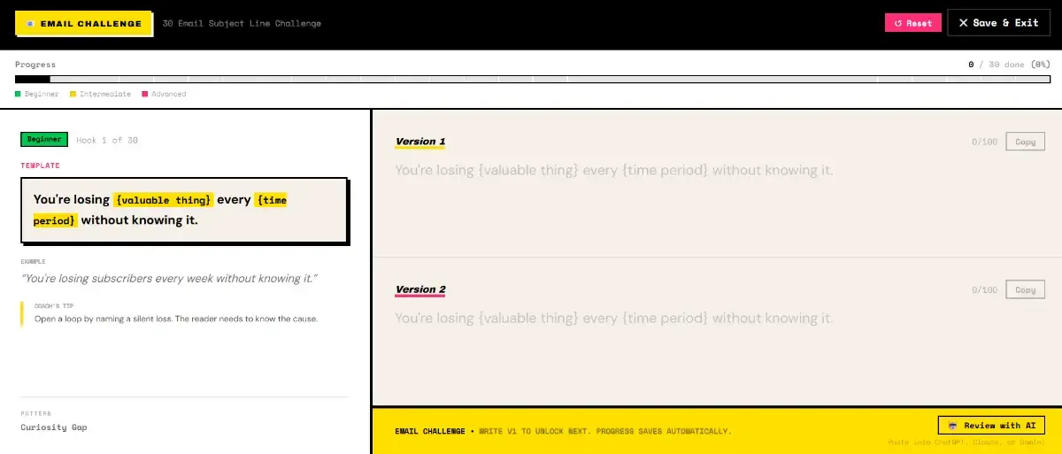 Writing Hooks screenshot 3