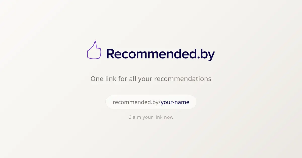 recommendedby screenshot 3