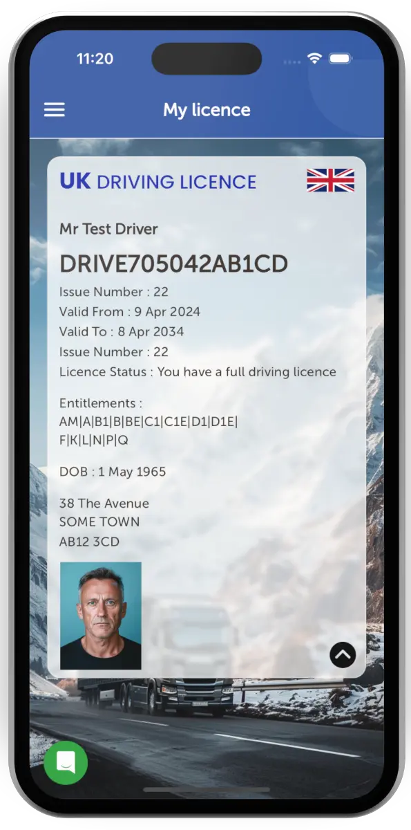 Driver Codes screenshot 1
