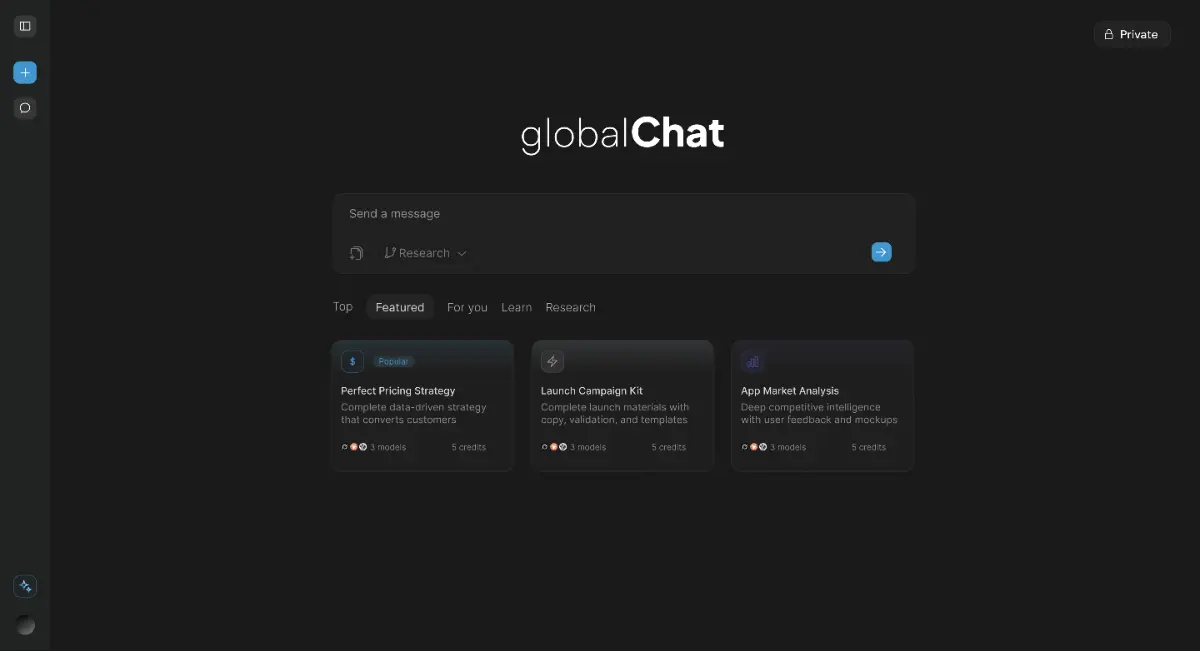 globalChat screenshot 1