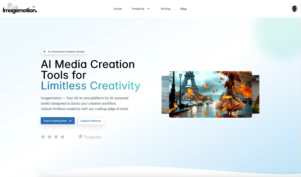 Imagemotion screenshot 1