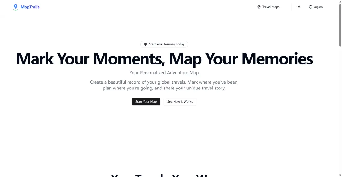 MapTrails screenshot 1
