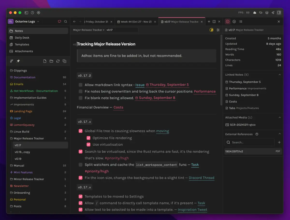 Octarine screenshot 1