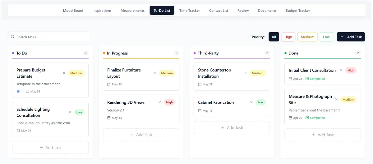 Planify screenshot 1