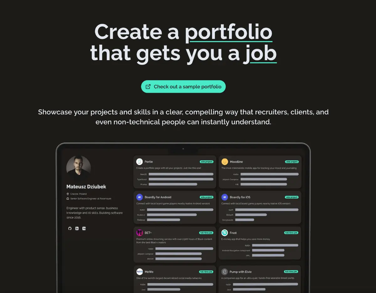 Portie screenshot 1