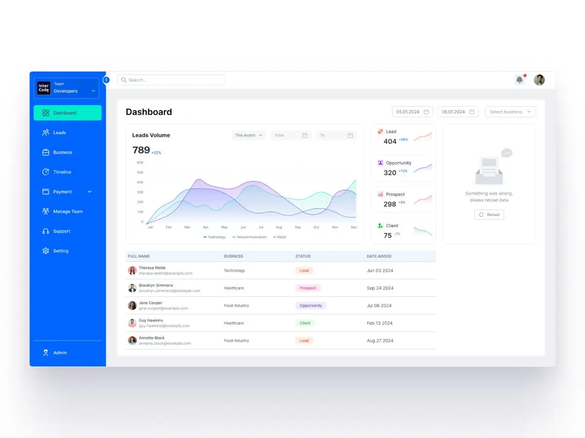 SaaS Starter Kit by InterCode screenshot 1