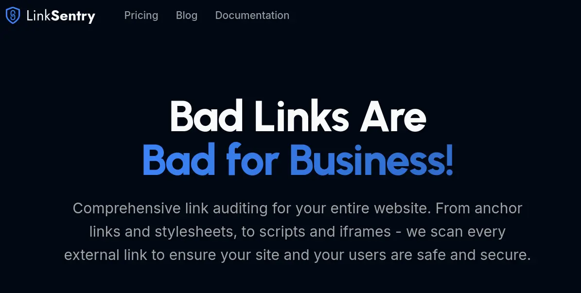 LinkSentry screenshot 1