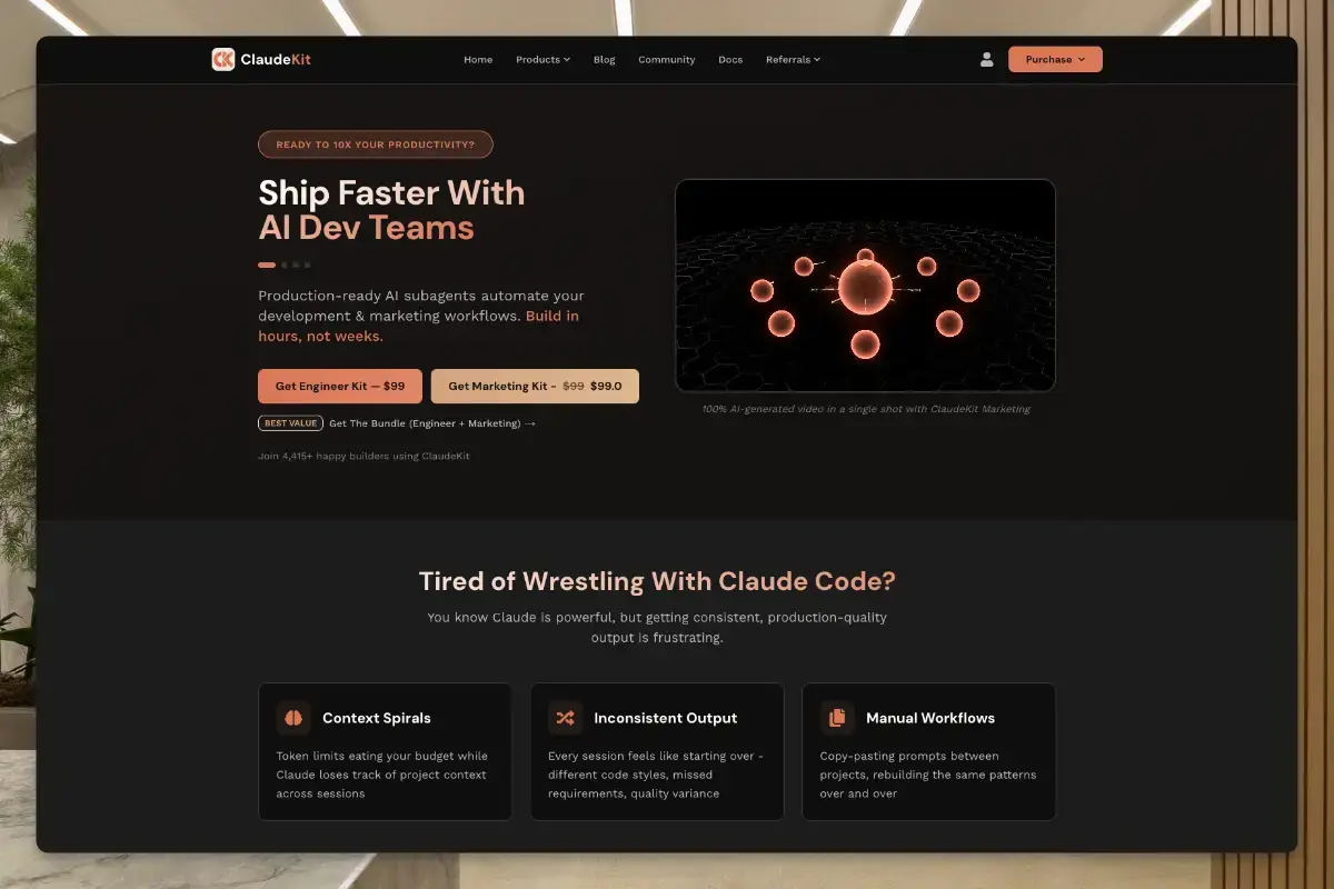 ClaudeKit screenshot 1