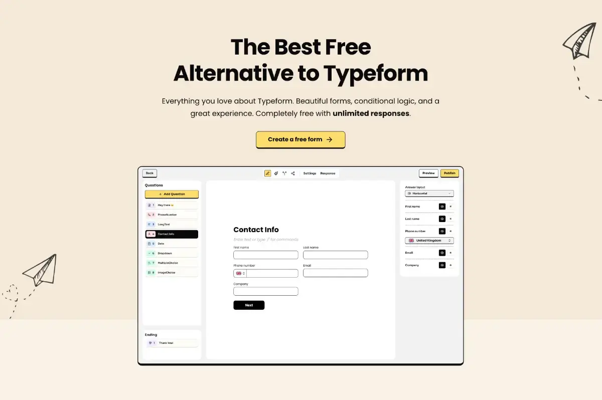 Collectform  screenshot 1