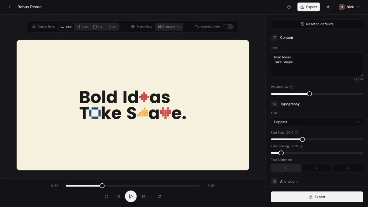 TypeFlow Studio screenshot 1