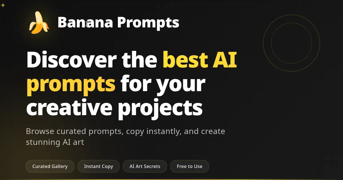 Banana Prompts screenshot 1