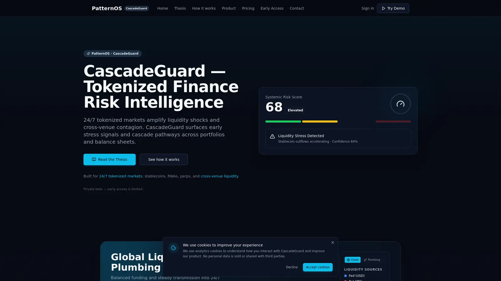 CascadeGuard by PatternOS screenshot 1