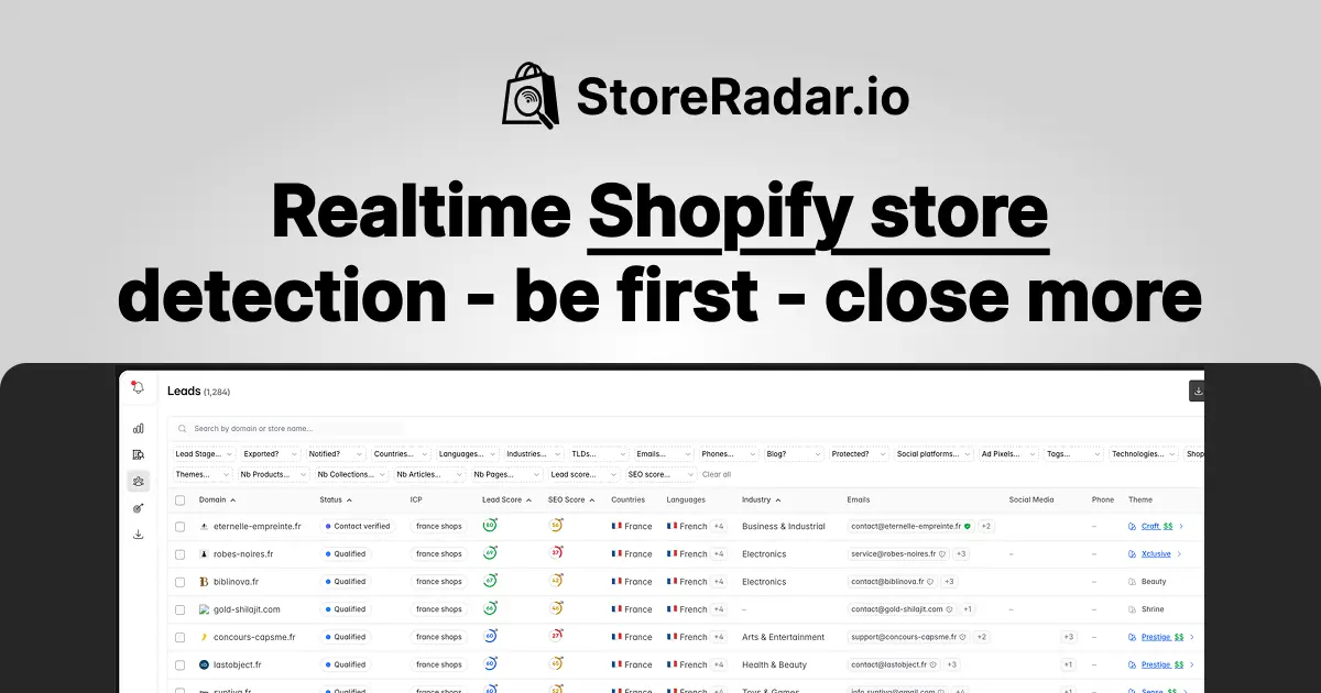 StoreRadar screenshot 1