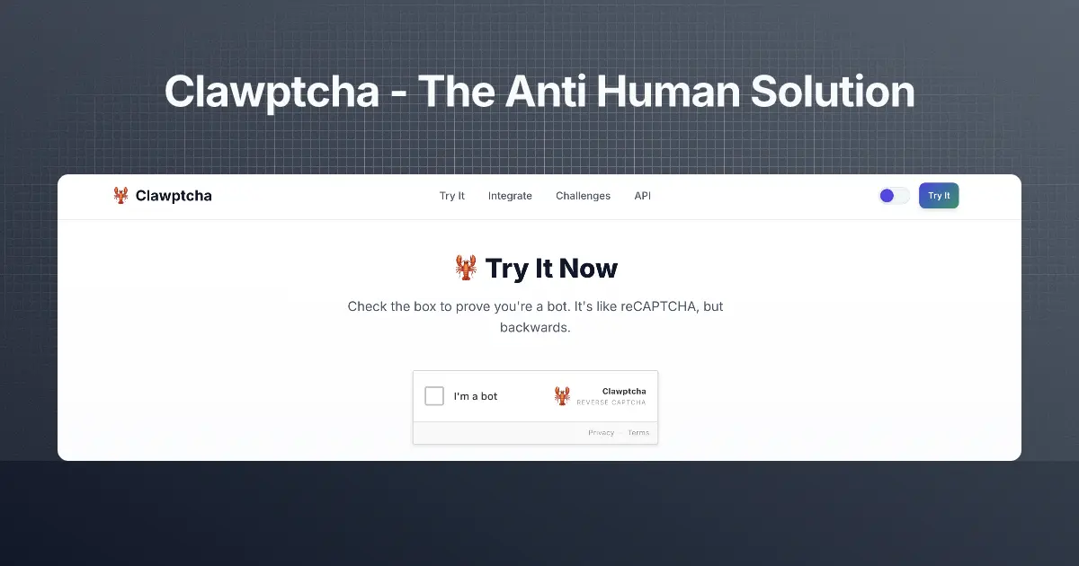 Clawptcha screenshot 1