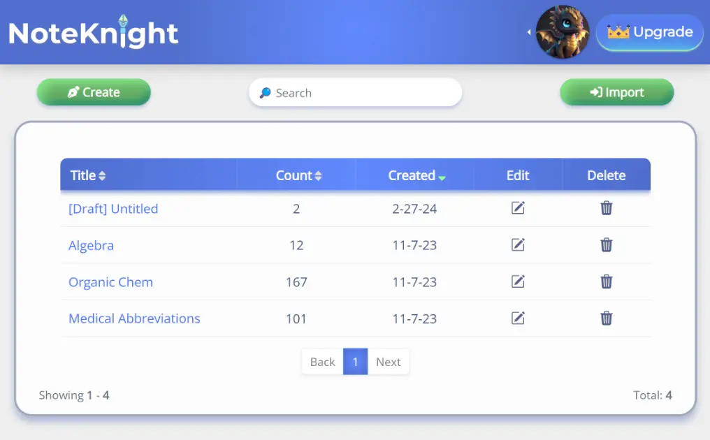 NoteKnight product image