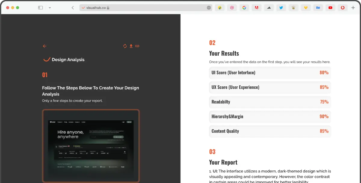 VisualHUB | Get Design Audit product image