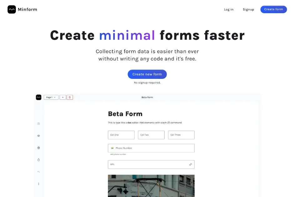 Minform product image