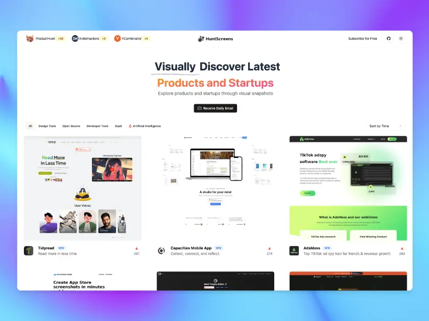 HuntScreens product image