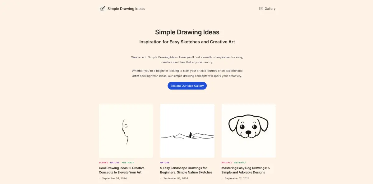 Simple Drawing Ideas product image