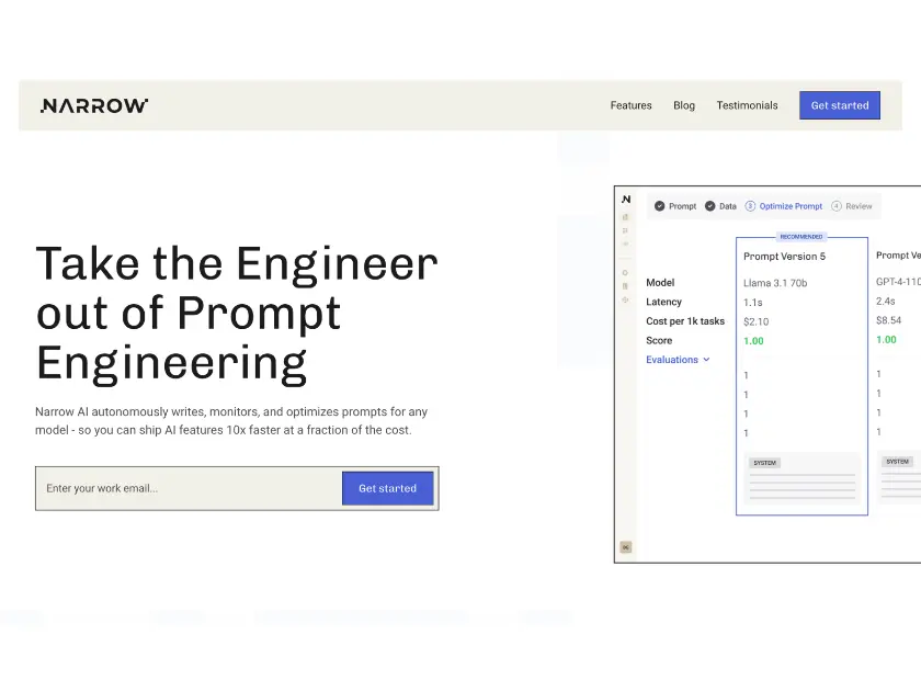 Narrow AI product image
