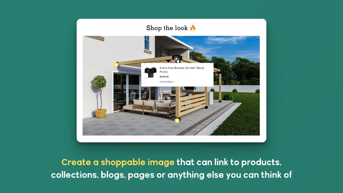 Shoppable Image Hotspots product image