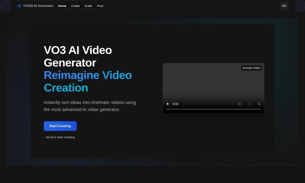 Google VO3 AI product image