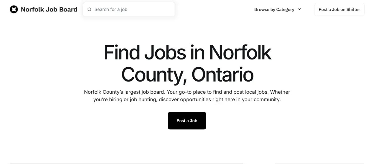 Norfolk County Job Board product image