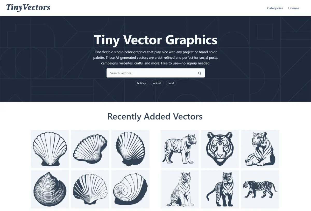 Tiny Vectors product image