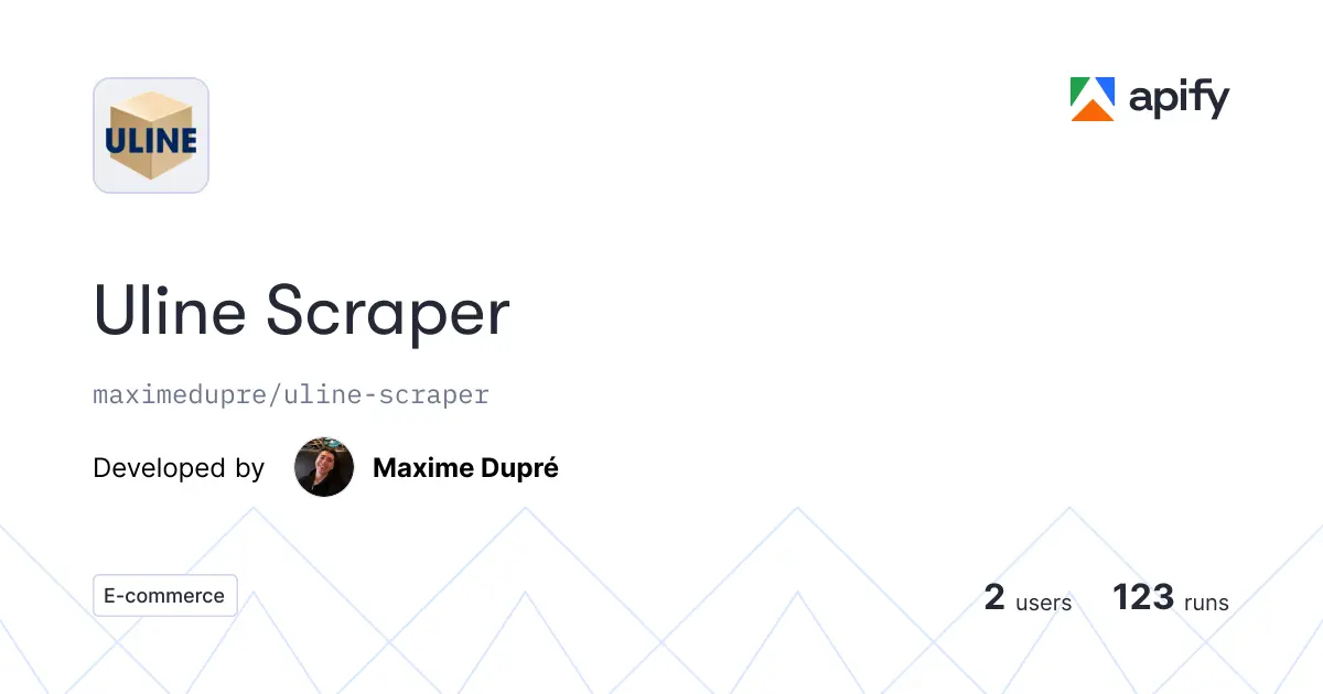 Uline Scraper product image