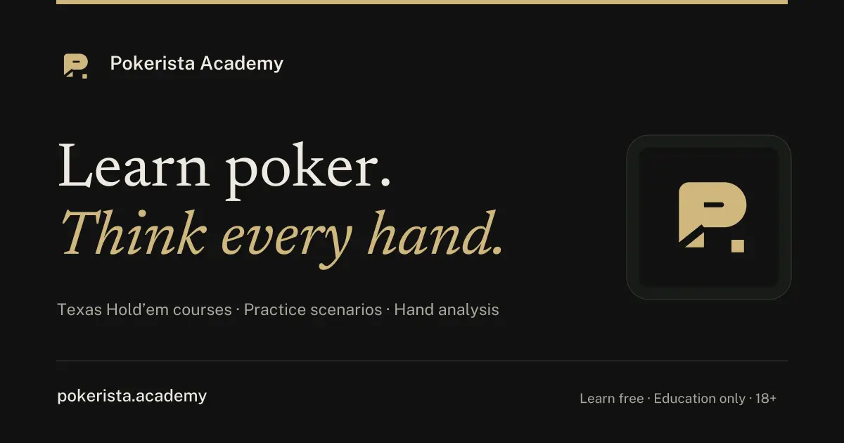 Pokerista Academy product image