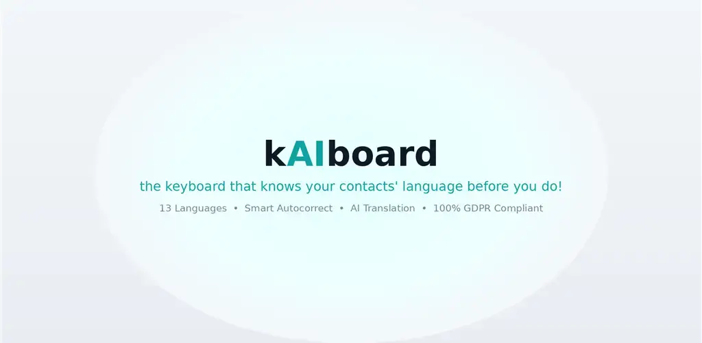 kAIboard - Auto Language Keyboard product image