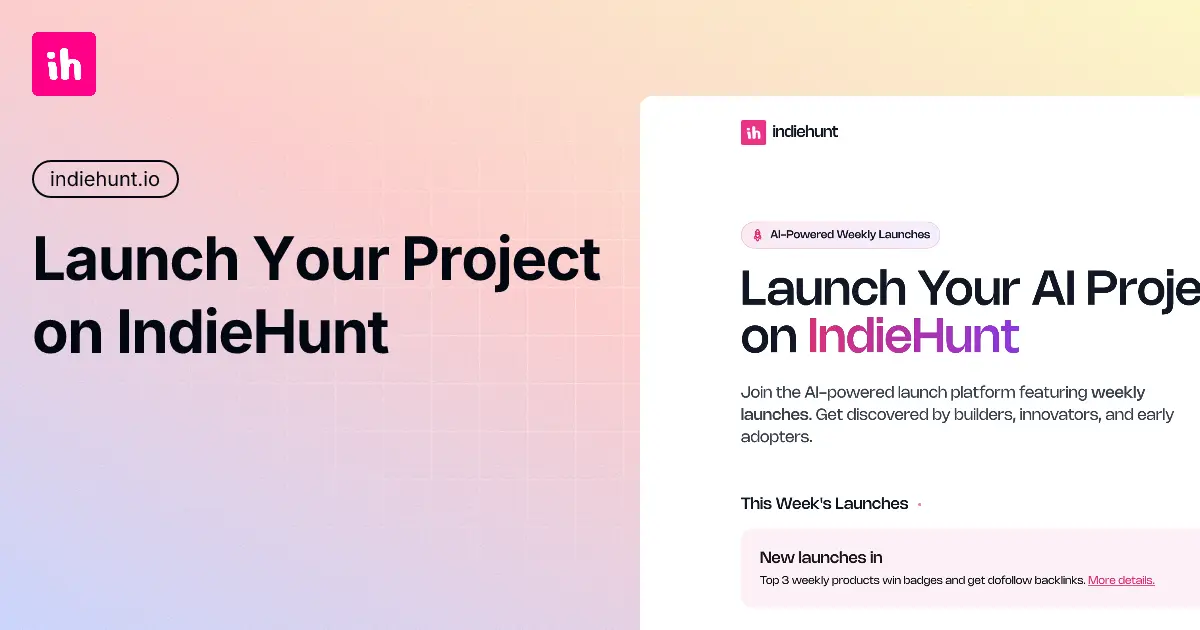 IndieHunt product image